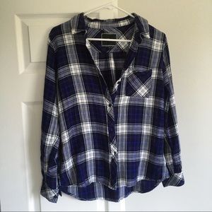 Rails Button Down Plaid Shirt Medium